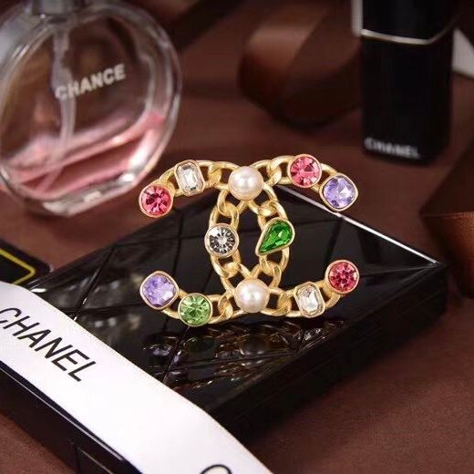 Cài Áo Nam, Nữ - Chanel Đá Pha Lê Màu Cao Cấp (AV)