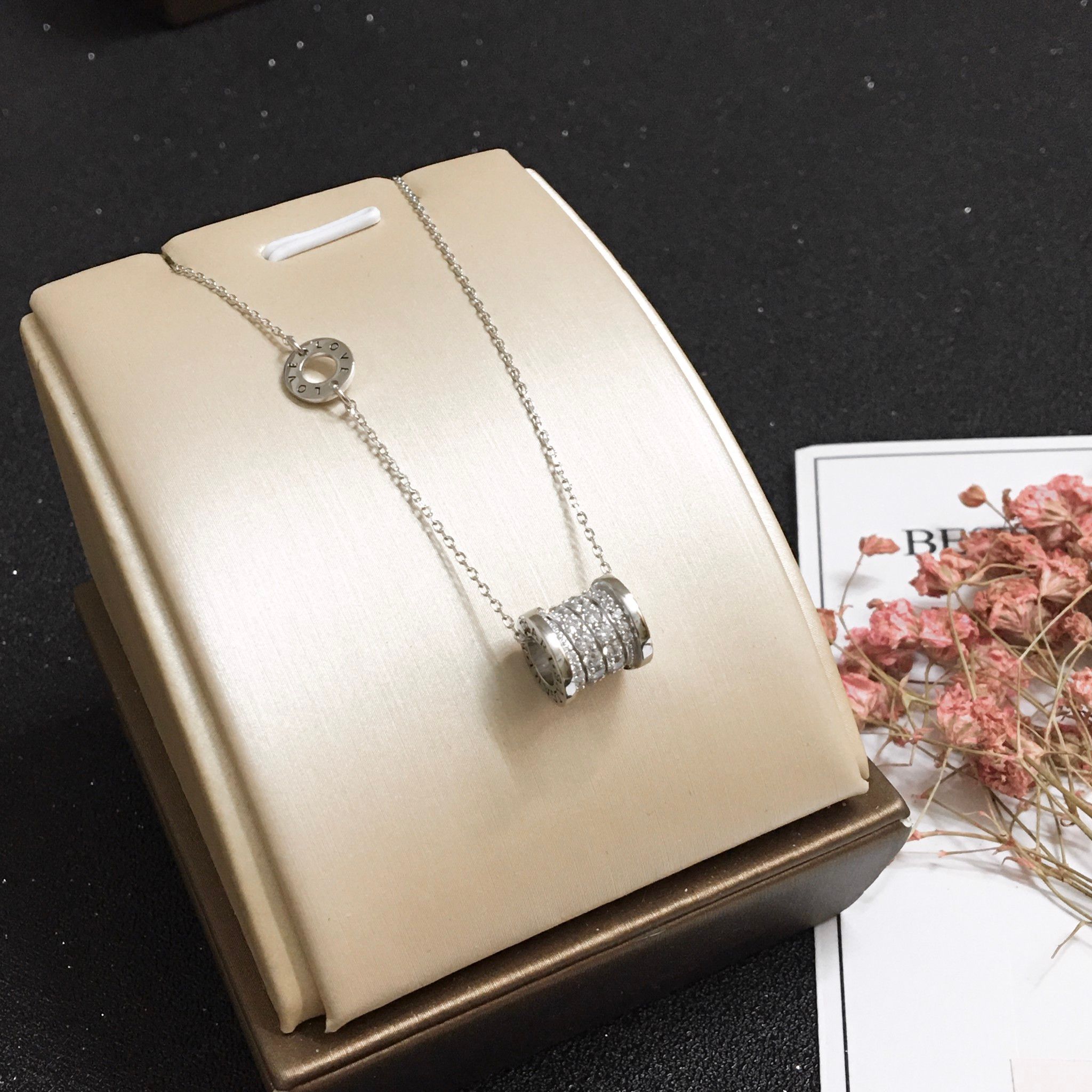 DÂY CHUYỀN BẠC CAO CẤP - BVLGARI & LOVE