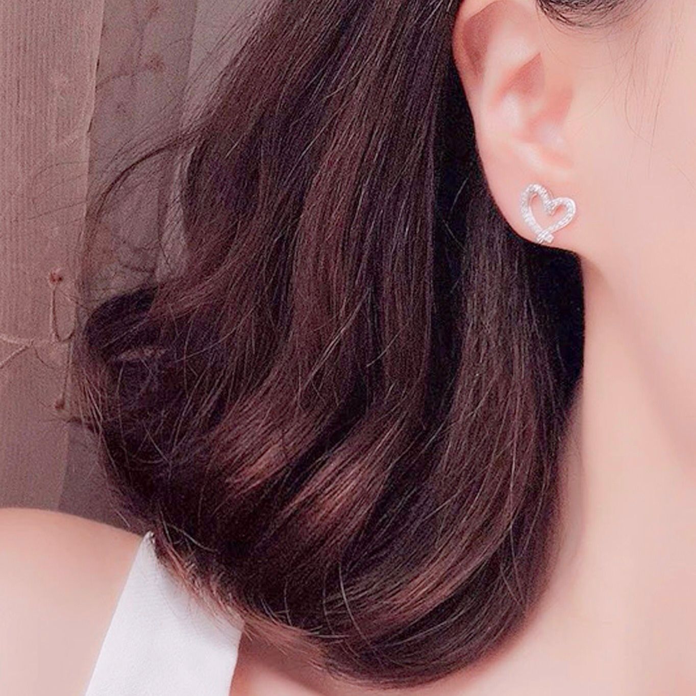 BÔNG TAI TRÁI TIM PHA LÊ (AB)