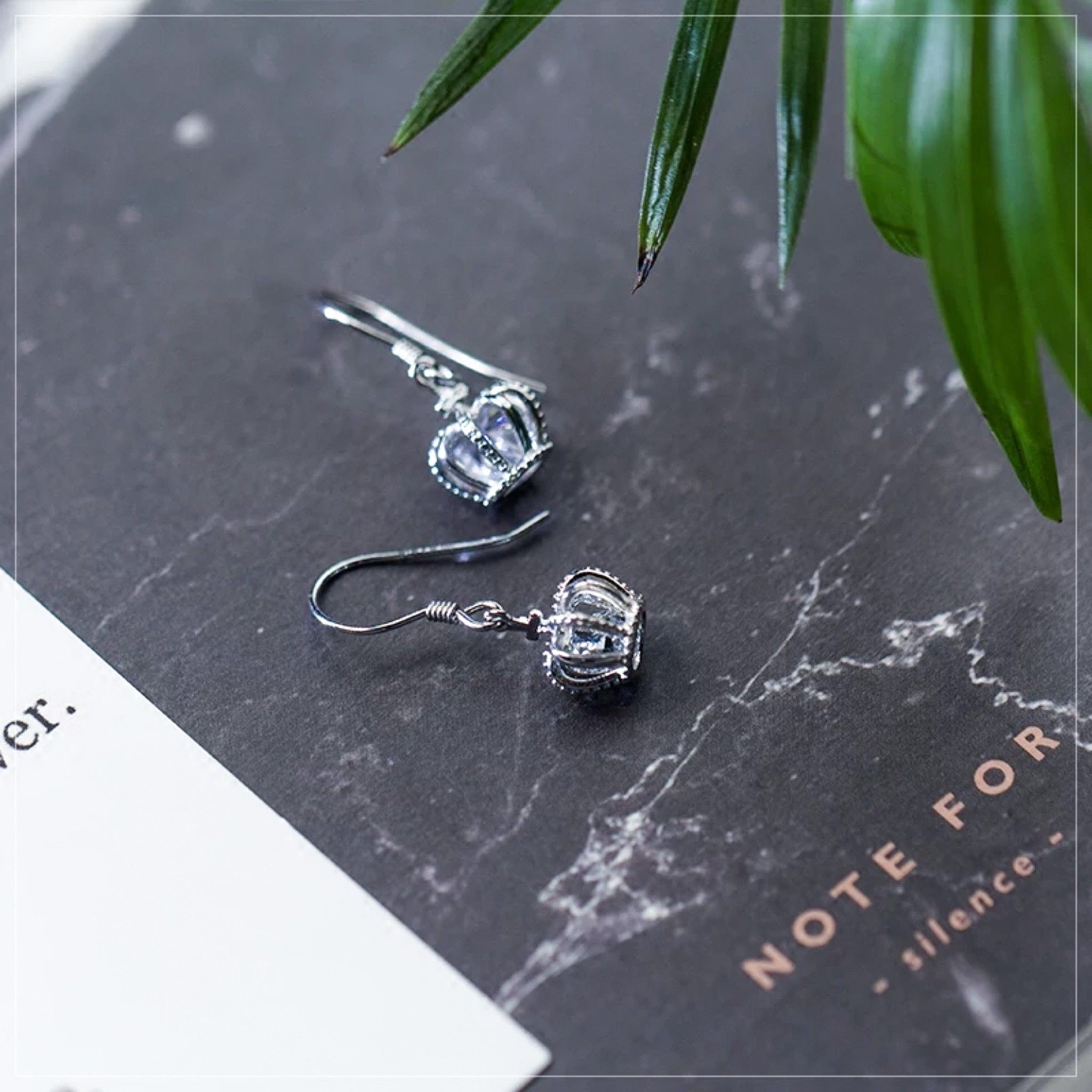 BÔNG TAI BẠC CAO CẤP - VƯƠNG MIỆN PHA LÊ (AC)