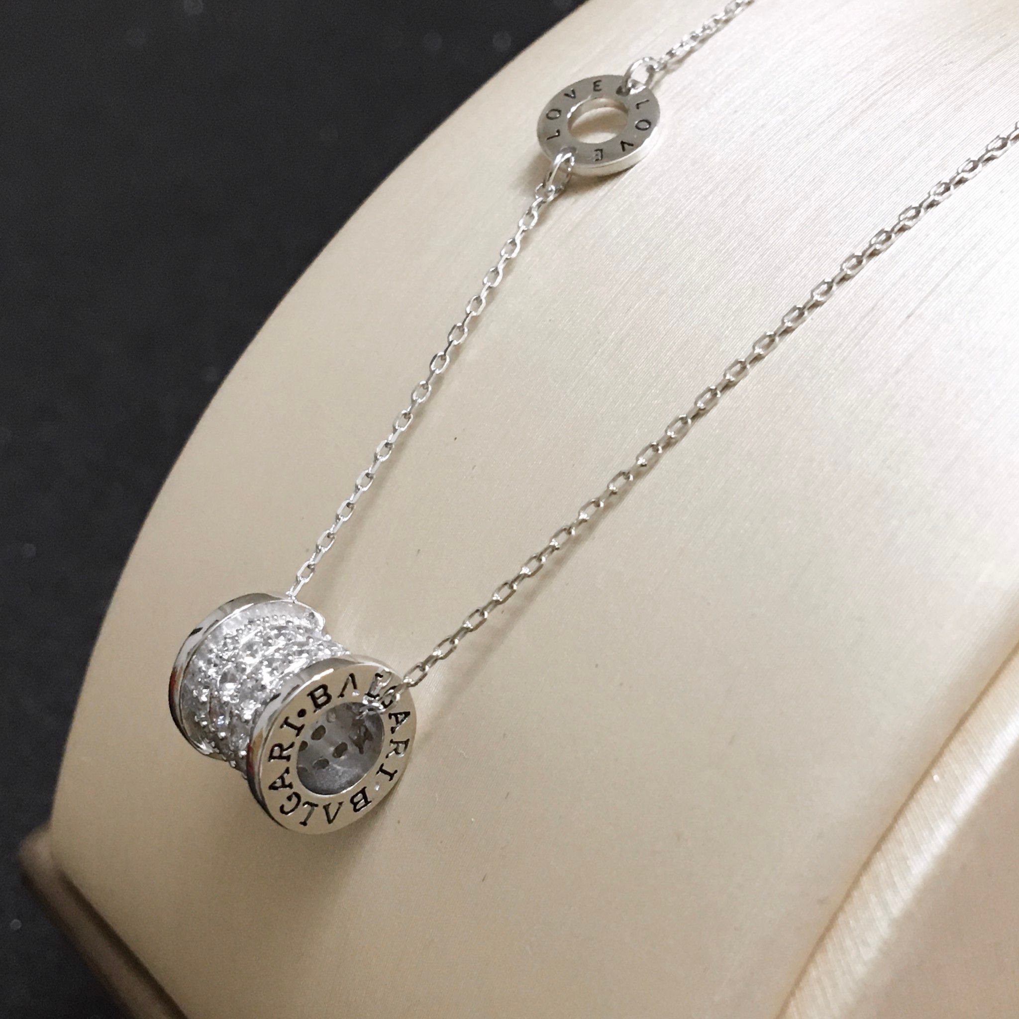 DÂY CHUYỀN BẠC CAO CẤP - BVLGARI & LOVE