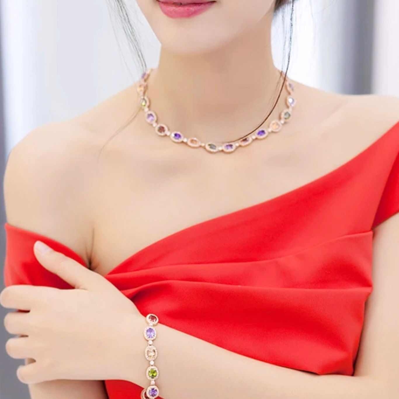 LẮC TAY PHA LÊ SẮC MÀU (AA)