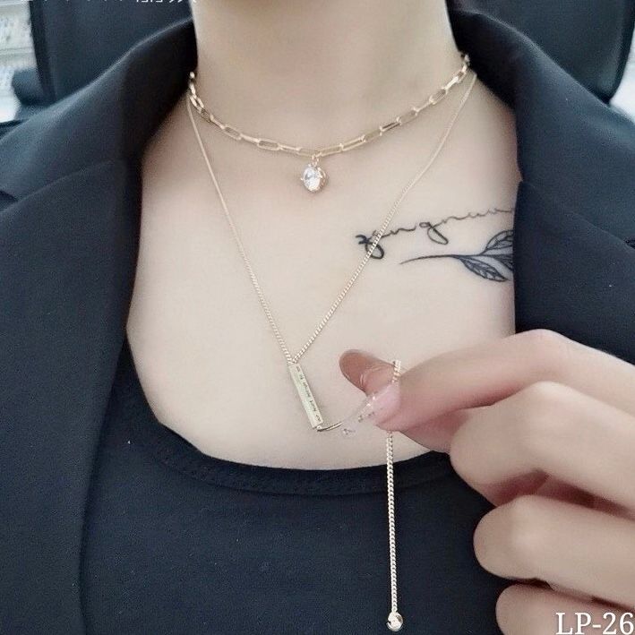 DÂY CHUYỀN DÀI - PHONG CÁCH CÁ TÍNH 2 TẦNG PHA LÊ (AA)