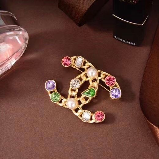 Cài Áo Nam, Nữ - Chanel Đá Pha Lê Màu Cao Cấp (AV)