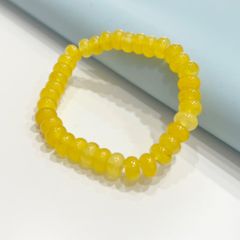 Vòng Tay Phong Thuỷ Cao Cấp - Đá Thạch Anh Vàng 8mm Tự Nhiên (AB)