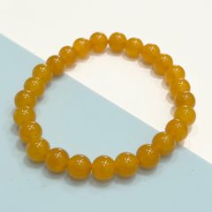 Vòng Tay Phong Thuỷ Cao Cấp - Đá Thạch Anh Vàng 8mm Tự Nhiên (AA)