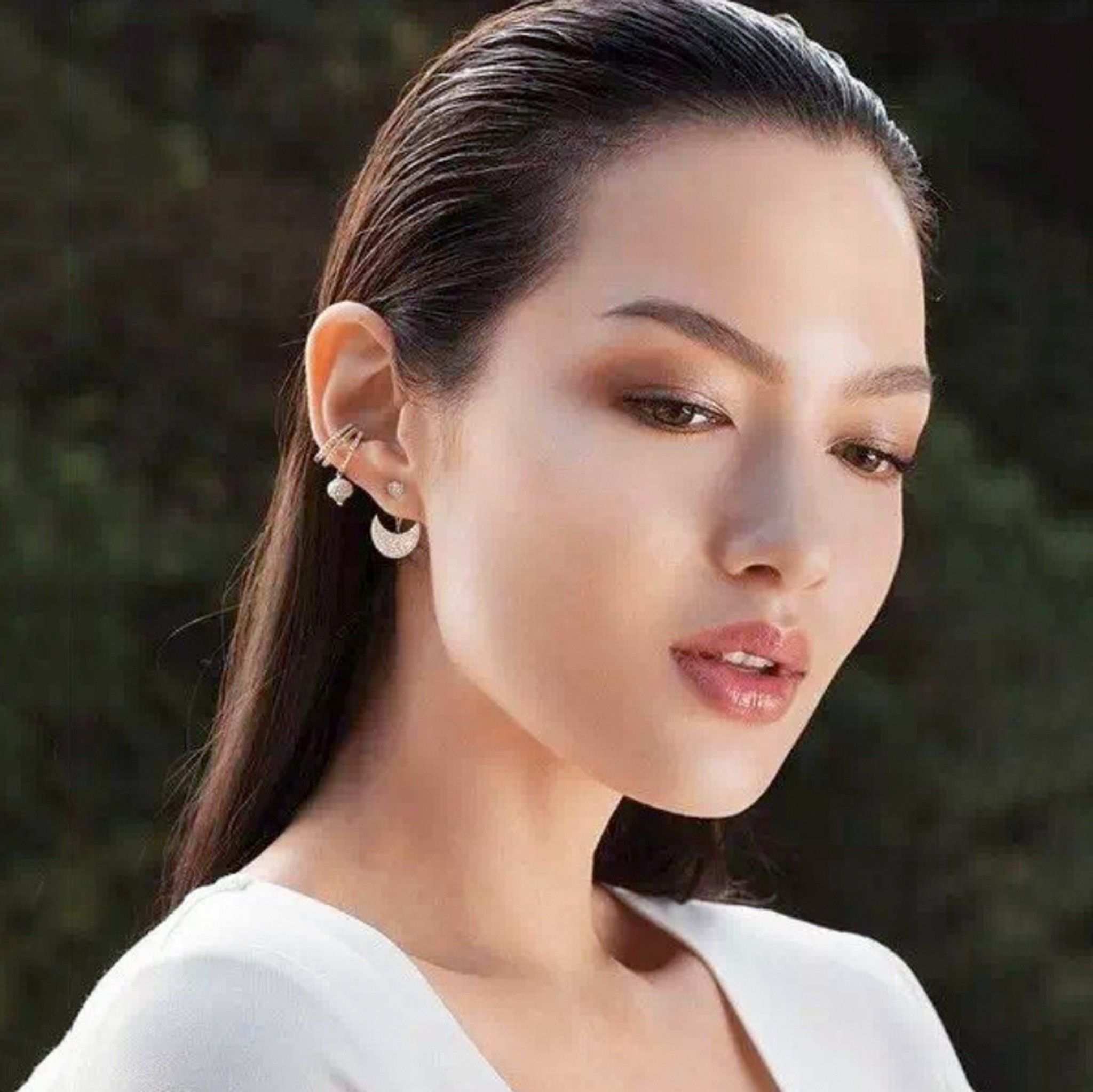 BÔNG TAI VIỀN TAI SO LE MỎ NEO PHA LÊ AB ( 2 KIỂU ĐEO )