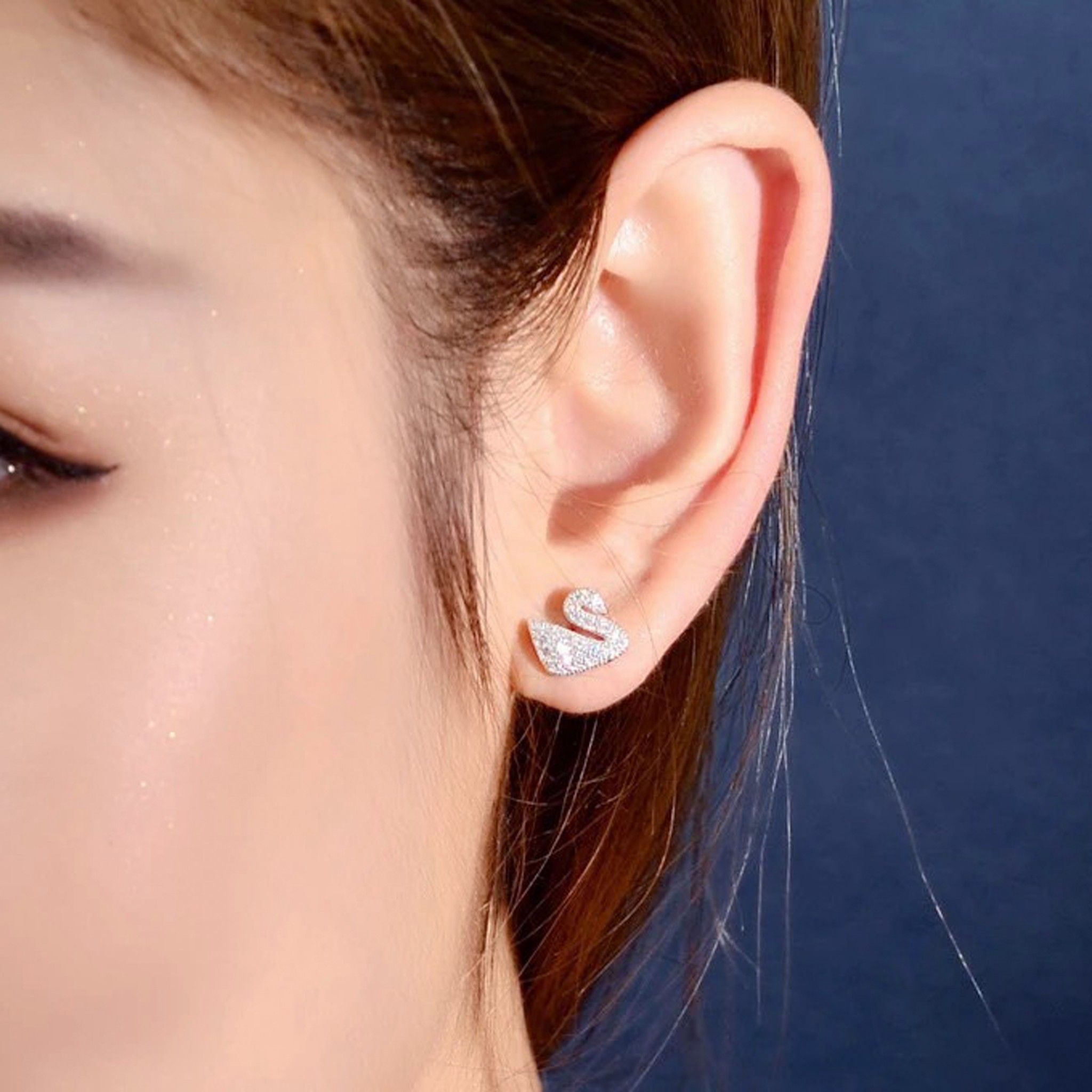 BÔNG TAI BẠC CAO CẤP - THIÊN NGA PHA LÊ (AB)