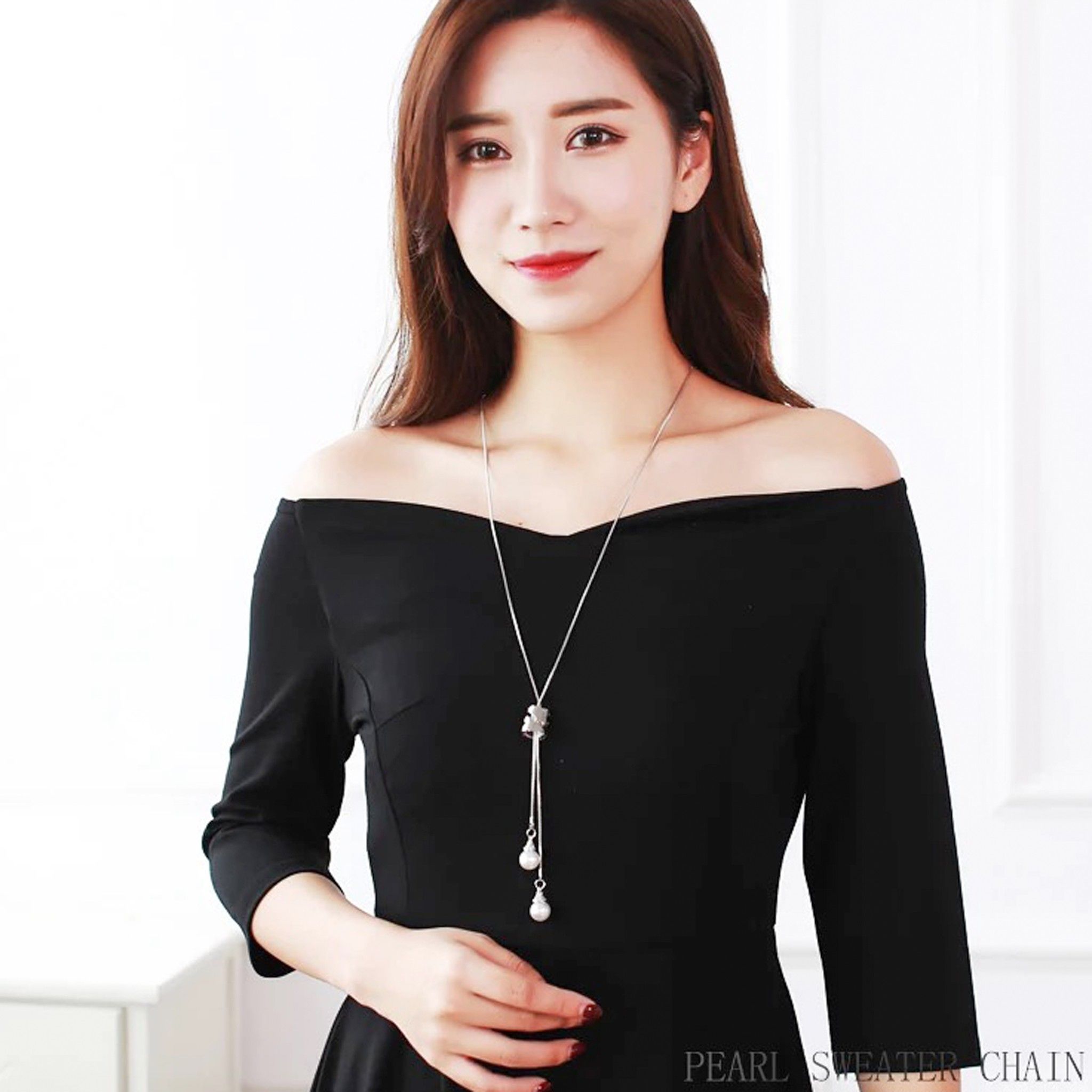 DÂY CHUYỀN DÀI - PHA LÊ XOẮN VÀ HẠT NGỌC