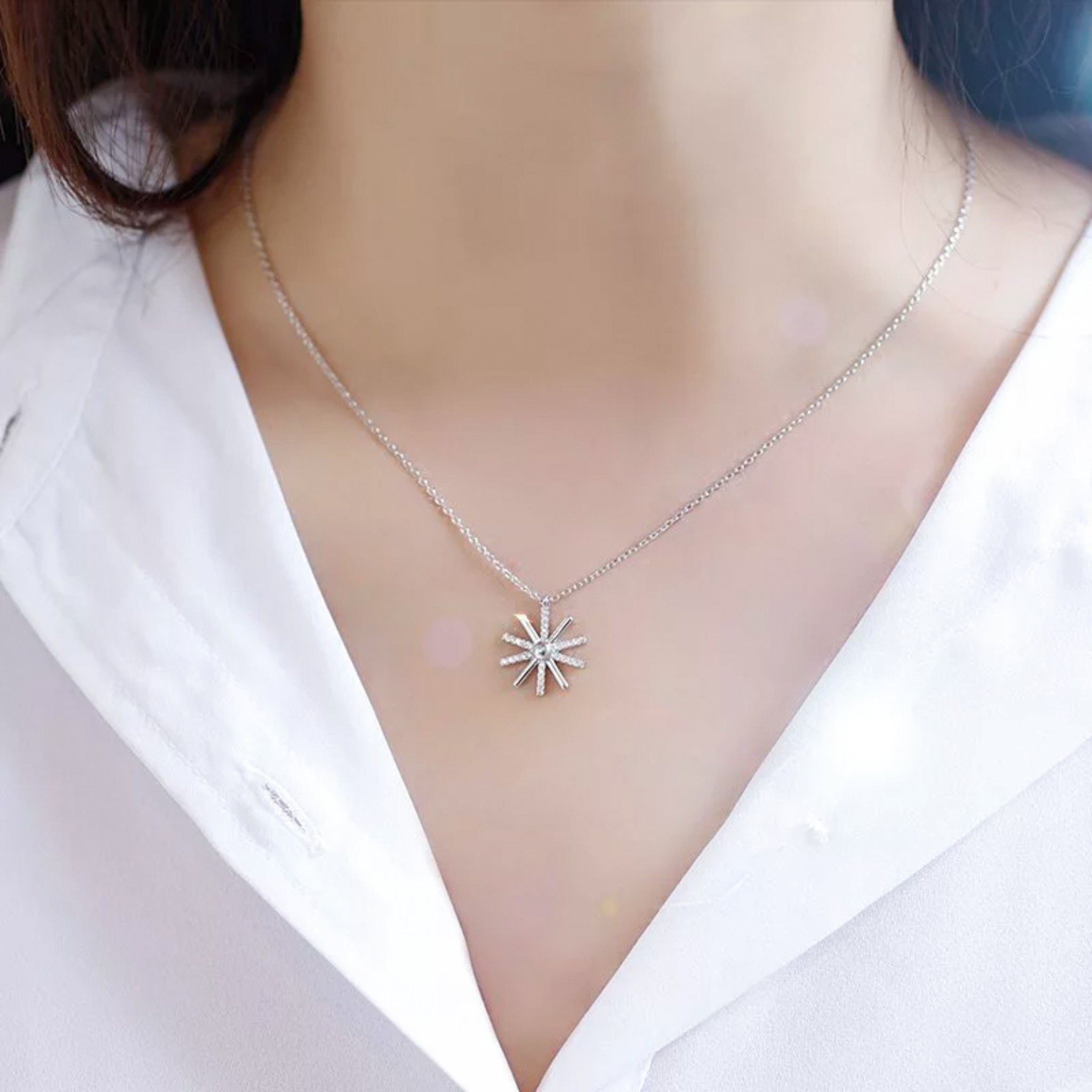 DÂY CHUYỀN NGẮN -TIA NẮNG MẶT TRỜI (AB)
