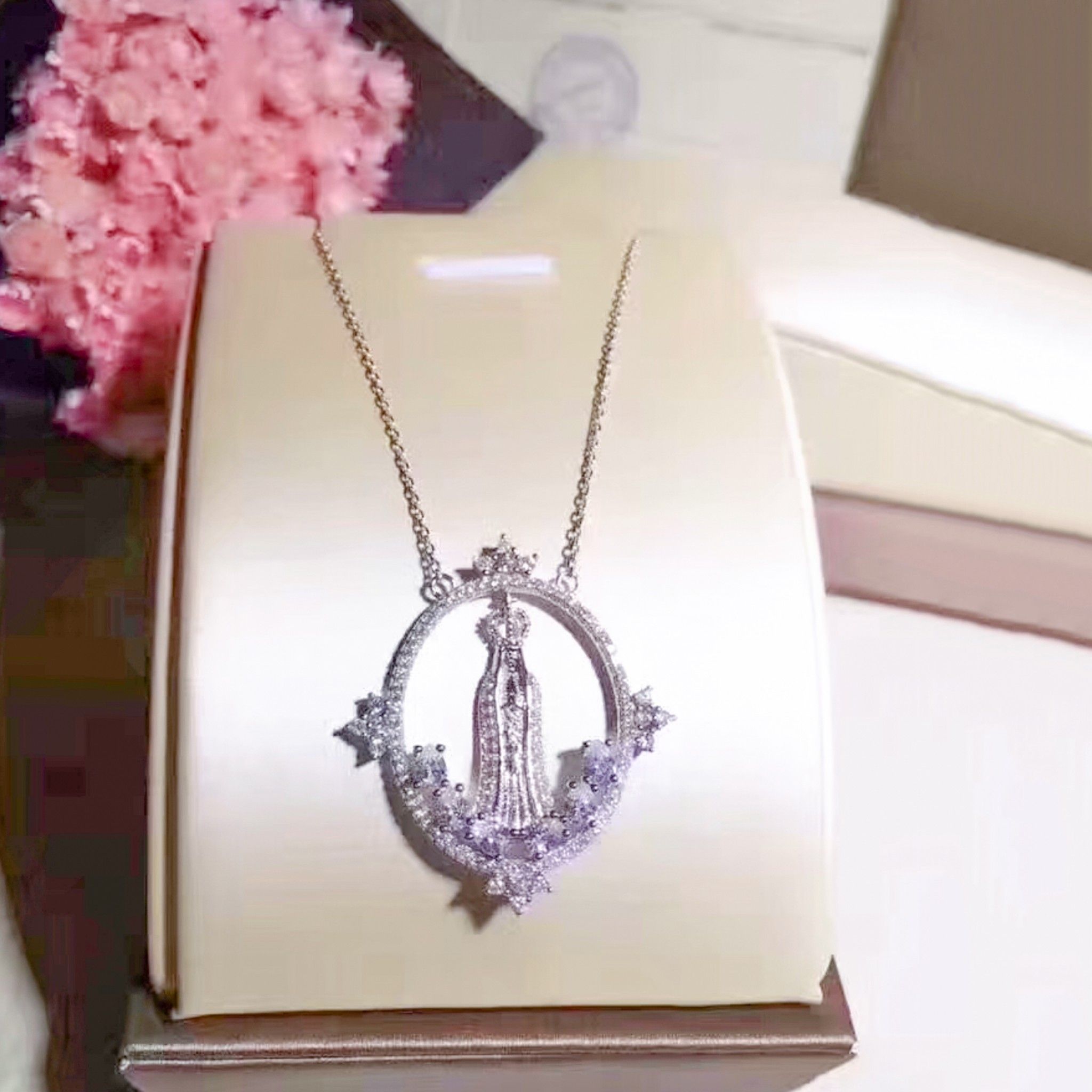 DÂY CHUYỀN BẠC CAO CẤP - ĐỨC MẸ MARIA