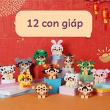  Lego Lắp Ráp Hình 12 Con Giáp 