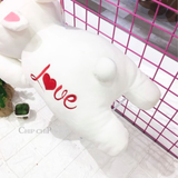  Thú Bông Thỏ Cony Nằm Mông Love 