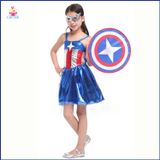  Váy siêu anh hùng Dazzing Patriotic 