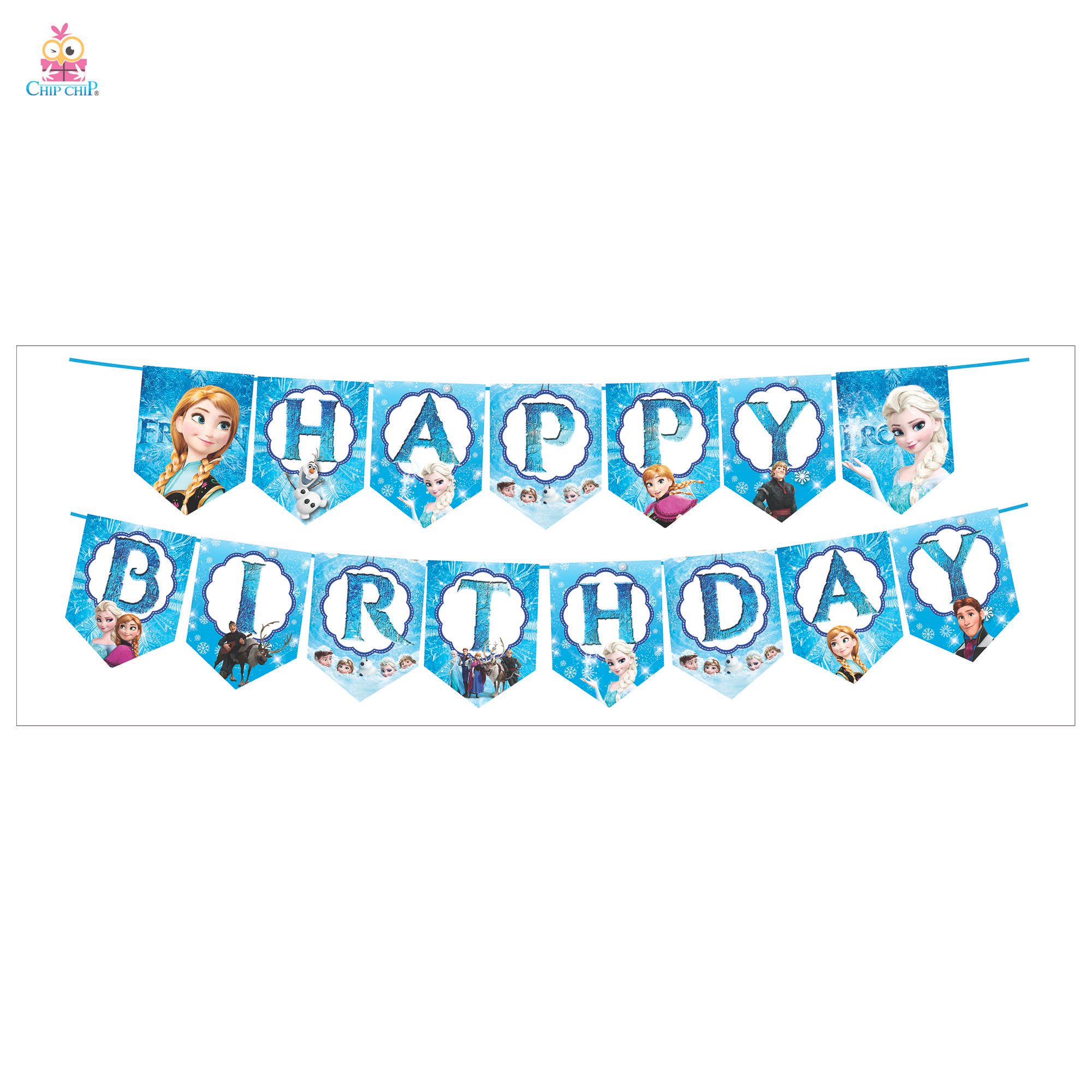  Dây happy birthday frozen 