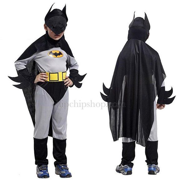  Trang phục hóa trang Halloween bé trai bộ Batman 