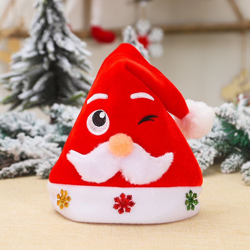 Nón Ông Già Noel Vải Nhung Đẹp