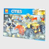  Đồ chơi bé trai bộ Lego CITIES 312PCS 