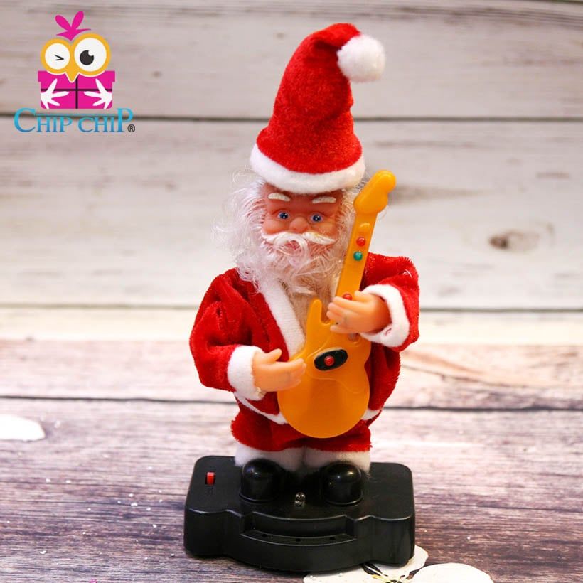 ông già noel đánh đàn