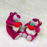  Gấu Lotso Ôm Dâu 25cm 