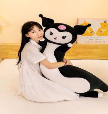  Gối Ôm Kuromi Màu Đen Size 90cm 