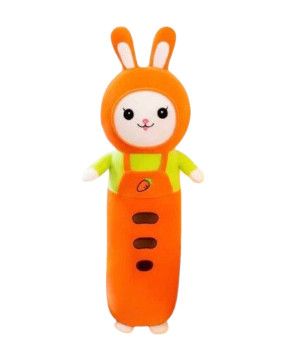 Gối Ôm Con Thỏ Áo Cà Rốt Size 60cm - Chipchipshop