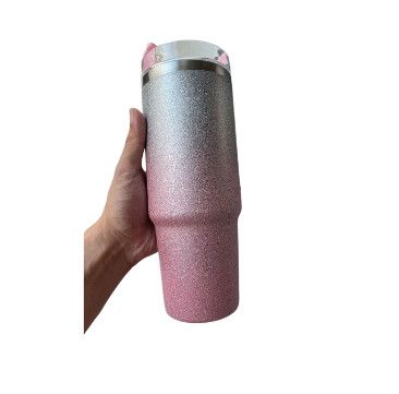 Ly Giữ Nhiệt Màu Loang Hồng 900ml - Chipchipshop