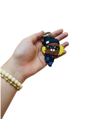 Móc Khóa Nhựa Kakao Mắt Kính - Chipchipshop