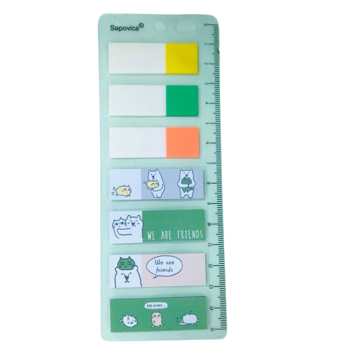 Thước Stick Gấu Ôm Mèo - Chipchipshop