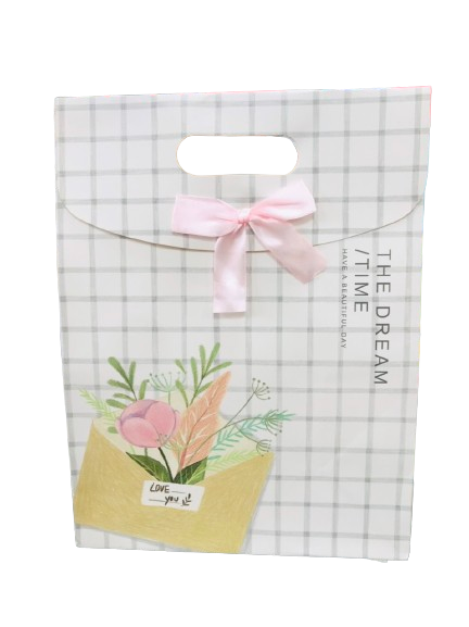 Túi Giấy Dán Lá Thư Hoa Size 37x28X15cm - Chipchipshop