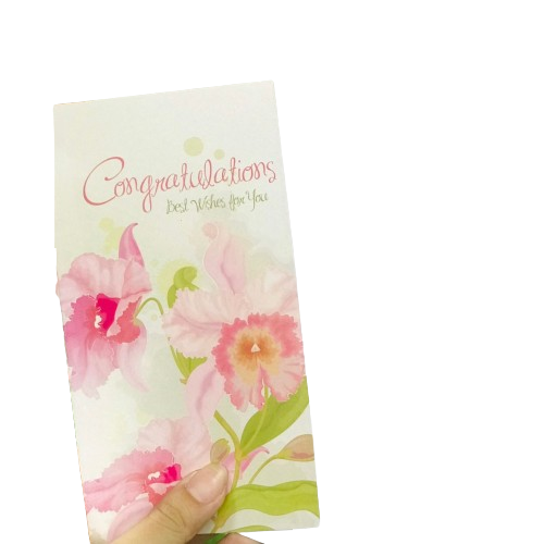 Thiệp Congratulations 3 Hoa Hồng - Chipchipshop