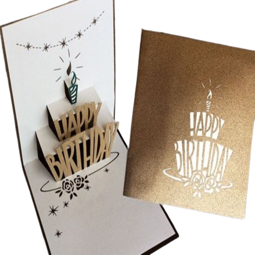 Thiệp Pop Up HPBD Trung - Chipchipshop
