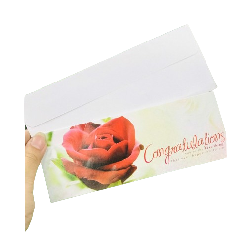 Thiệp Congratulations Hoa Hồng Đỏ - Chipchipshop