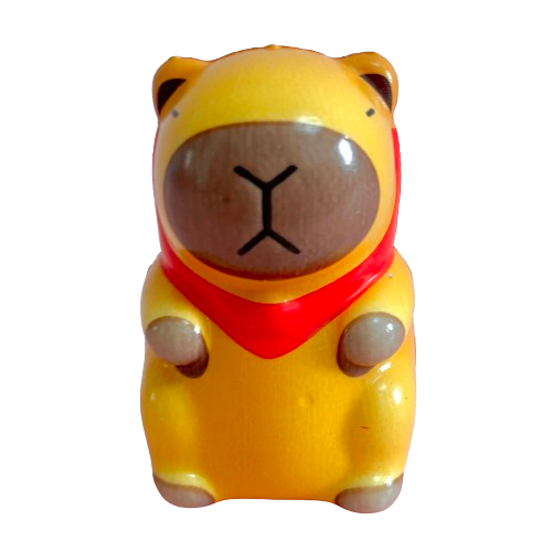 Squishy Capybara Đội Nón Dâu Size 10cm - Chipchipshop