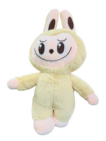 Thú Bông Labubu Đứng Màu Vàng Nhạt Size 40cm - Chipchipshop