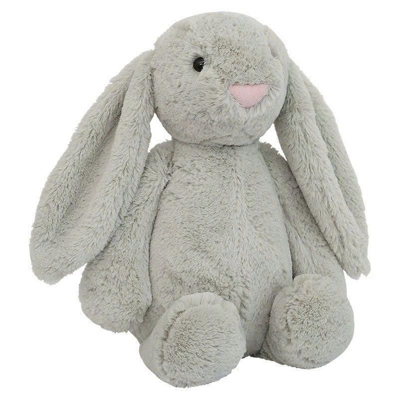 Thú Bông Thỏ Jellycat Ngồi Màu Xám - Chipchipshop