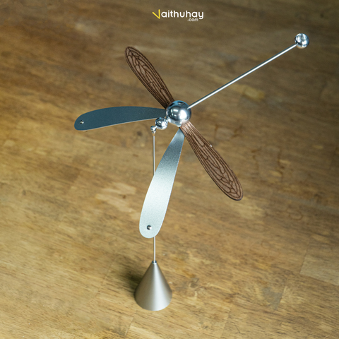  Chuồn chuồn khuếch tán tinh dầu - Silver V.2 - Dragonfly Balance Aroma Diffuser Silver 