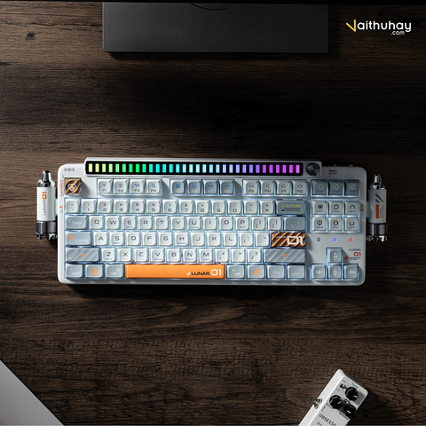  KEYSME LUNAR 01 - Bàn phím cơ tích hợp đèn RGB cảm biến âm thanh 