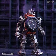 Mô hình kim loại cơ học 3D DIY Cơ Khí Xếp hình Robot Đồng hồ sáng tạo