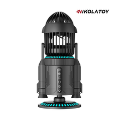 Quạt Để Bàn NIKOLATOY Hình Tên Lửa, Xoay 90°, Đổi Mới Phong Cách Nội Thất