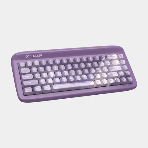 Bàn Phím Cơ Nhôm CoolKiller Vivid67 – Thiết Kế Độc Đáo, Đèn Nền RGB Rực Rỡ, Kết Nối Linh Hoạt