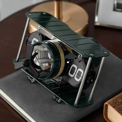 Mô Hình Máy Bay Đồng Hồ Cơ Học Lật Tự Động Sáng Tạo Phong Cách Retro