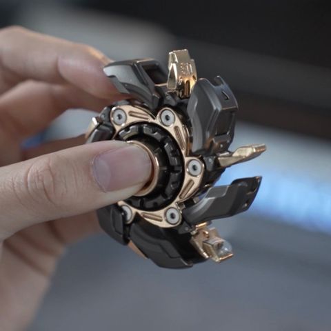 Con Quay Giải Tỏa Căng Thẳng 9Space – Thép Không Gỉ Phong Cách Mới, Thiết Kế Open Armor