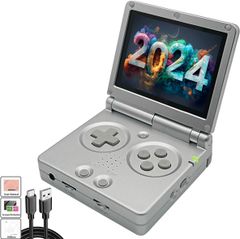 Máy Chơi Game Cầm Tay Anbernic RG35XXSP 64GB - Hơn 5000 Game Retro, Pin 3300mAh, Kết Nối TV