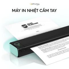 Máy in nhiệt cầm tay Phomemo M08F - Không cần mực & In ấn thuận tiện mọi lúc mọi nơi