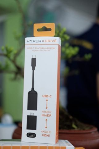  Cổng chuyển HyperDrive USB C to 4K 60Hz HDMI & mini Displayport 