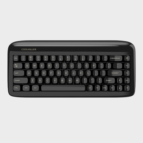 Bàn Phím Cơ Nhôm CoolKiller Vivid67 – Thiết Kế Độc Đáo, Đèn Nền RGB Rực Rỡ, Kết Nối Linh Hoạt