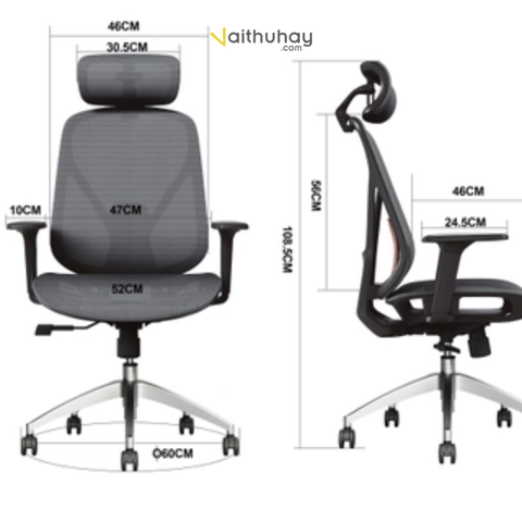  Ghế công thái học LinoChair  - Ghế văn phòng giá rẻ, chất lượng cao 