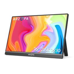Màn hình di động ARZOPA Z1RC 16 inch 2.5K QHD – 100% sRGB, thiết kế nhôm nguyên khối, hỗ trợ đa thiết bị