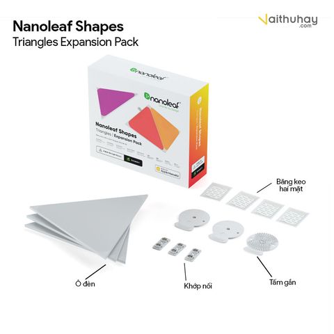  Đèn Cảm Biến Thông Minh Nanoleaf Shape 